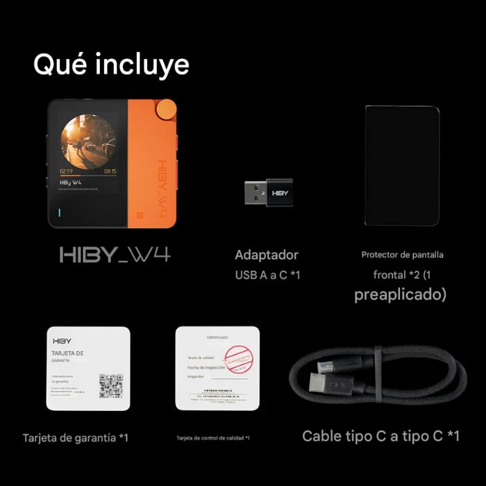 Contenido del paquete