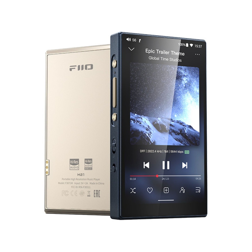Fiio M21 Dorado y Azul