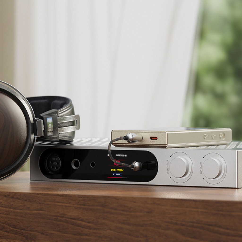 Fiio M21 con DAC y audifonos