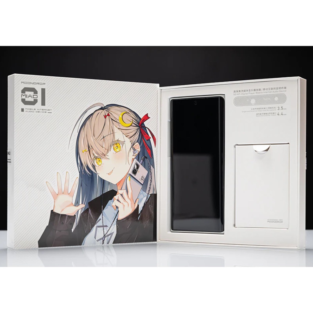MOONDROP MIAD01 – Smartphone Hi-Fi 5G con salidas 3,5 mm (SE) + 4,4 mm (balanceada) y DAC dual.