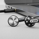 FiiO FF1 – Earbuds “flathead” 14,2 mm con cable desmontable 2-pin y jack 3,5 mm (con mic).