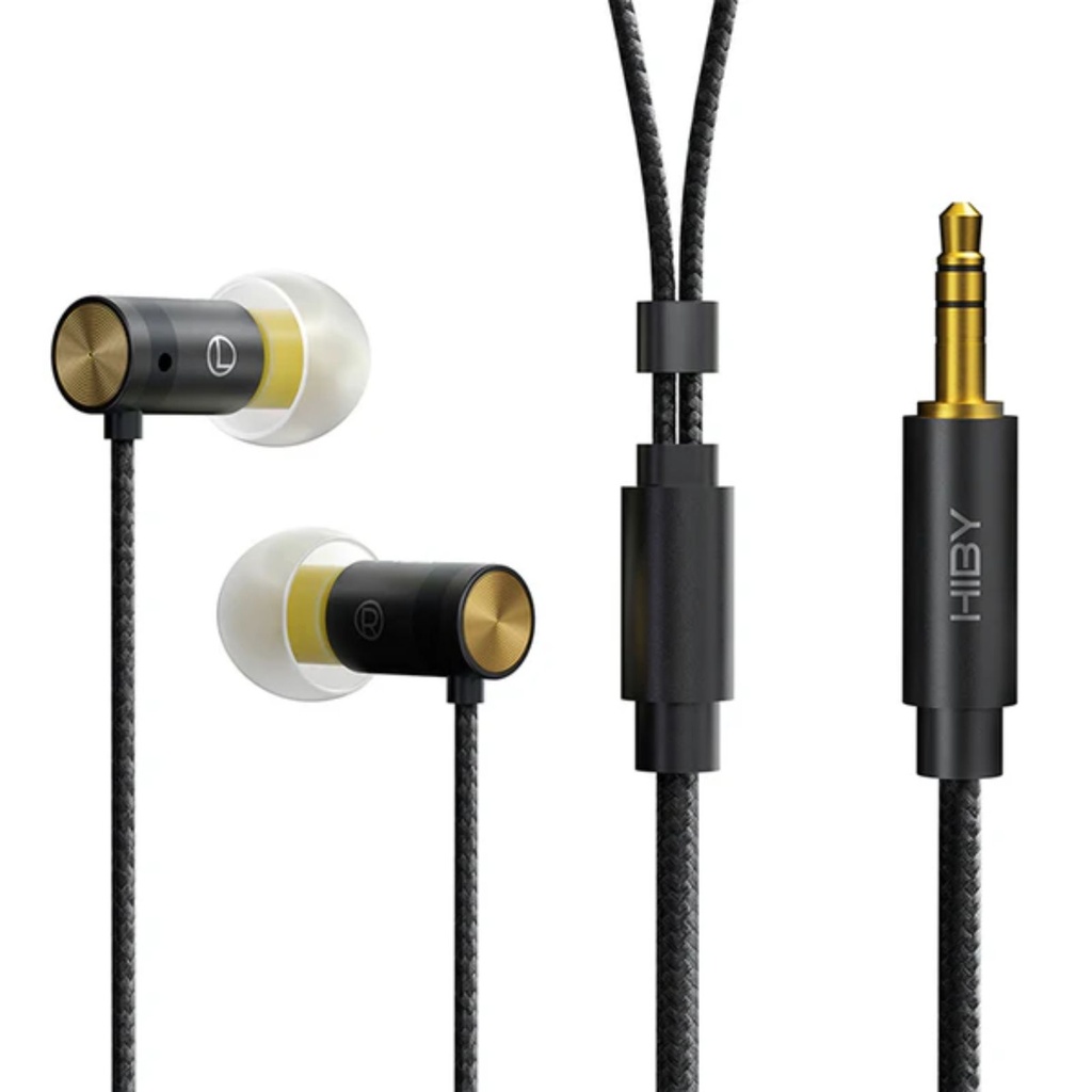 HiBy Yves — IEM “bullet” con driver micro-dinámico de 6 mm y terminación 3,5 mm