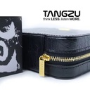 TANGZU Bolsa para auriculares HIFI — MAX (Black-MAX / White-MAX) y estándar Negro