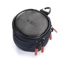 ddHiFi C100 — Estuche de transporte doble capa para IEM/earbuds, cables y adaptadores.