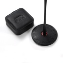 ddHiFi C90 — Funda/estuche de cuero auténtico (Nappa) para IEM, cables y dongles