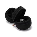 ddHiFi C100 Pro — Estuche de transporte doble compartimento para IEM/earbuds, cables y dongles (doble cremallera YKK)