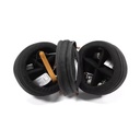 ddHiFi C100 Pro — Estuche de transporte doble compartimento para IEM/earbuds, cables y dongles (doble cremallera YKK)