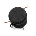ddHiFi C100 Pro — Estuche de transporte doble compartimento para IEM/earbuds, cables y dongles (doble cremallera YKK)