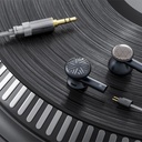 FiiO FF3S — earbuds “drum-type dual-cavity” · 14.2 mm dinámico · cable 0.78 mm 2-pin con plugs 3.5 / 4.4 mm intercambiables.