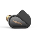 TANCHJIM Fission — IEM dinámico DMT5 (5ª gen) · 0,78 mm 2-pin · plugs 3,5 / 4,4 / USB-C intercambiables.