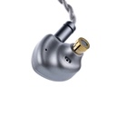 MOONDROP Aria 2 — IEM dinámico 1×DD · 0,78 mm 2-pin · cable con plugs 3,5 / 4,4 mm intercambiables.