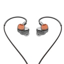 HiBy Yacht10 — IEM dinámico 10 mm (cúpula magnesio-aluminio de baja distorsión) · 0,78 mm 2-pin · cable PCOCC 1,25 m → 3,5 mm.