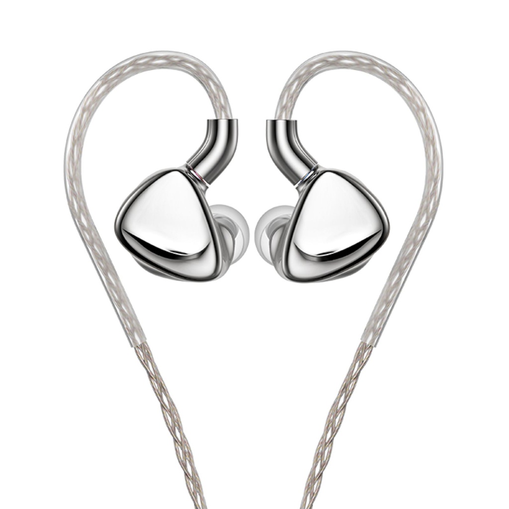 FiiO FX17 — IEM trihíbrido 1DD + 4BA + 8EST (13 drivers por lado) · crossover 5 vías (físico + electrónico) · S.Turbo acústico patentado · 0,78 mm 2-pin · cable mixto oro/plata/cobre con plugs intercambiables.