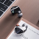 FiiO FH19 — IEM híbrido 2DD push-pull + 6 BA Knowles · diseño semi-abierto · filtro notch en medios · S.Turbo para graves · conector MMCX · cable de plata pura 8 hebras con plugs 3,5 / 4,4 mm.