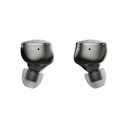 HiBy Zeta — IEM trihíbrido 1DD (10 mm liquid silicone) + 4BA (Knowles/Sonion) + 4 EST Sonion · crossover real de 5 vías + 5 cámaras/tubos acústicos independientes · estructura “Spatial Harmonic Enhancement” · carcasa de titanio CNC · 0,78 mm 2-pin · cable OCC 8 hebras Litz con terminación 4,4 mm balanceada.