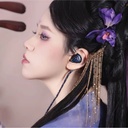 TANGZU Tianpeng — IEM trihíbrido 1DD (14,2 mm SPDX) + 6 BA + 1 Bone Conduction cerámico · cavidad resina grado médico 3D-print · 0,78 mm 2-pin · cable 6N OCC plateado (Litz coaxial) 1,2 m con plug 4,4 mm balanceado.
