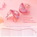 Kinera Freya 2.0 — IEM híbrido 1 Dynamic (7 mm) + 3 Balanced Armature Knowles · crossover 3+1 con 3 tubos acústicos · 0,78 mm 2-pin · cable Litz de cobre aleado (4 hebras) con plugs intercambiables 3,5 mm / 4,4 mm.