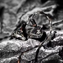 SHANLING AE10 — IEM 10 Balanced Armature (Sonion/Knowles) con crossover RLC de 4º orden (6 vías) · doble switch (4 modos de sonido) · cavidad de resina con capa de fibra de carbono · 0,78 mm 2-pin · cable 8 hebras (18-core) cobre monocristalino · plug 4,4 mm balanceado.