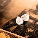 DUNU DK3001BD “Brain Dance” — IEM trihíbrido 1 Dynamic + 4 Balanced Armature + 4 Planar · crossover dual-system de 4 vías · MMCX · cable Furukawa OCC 4-core con plugs Q-Lock Mini 3,5 mm / 4,4 mm · carcasa aleación aluminio aeroespacial.