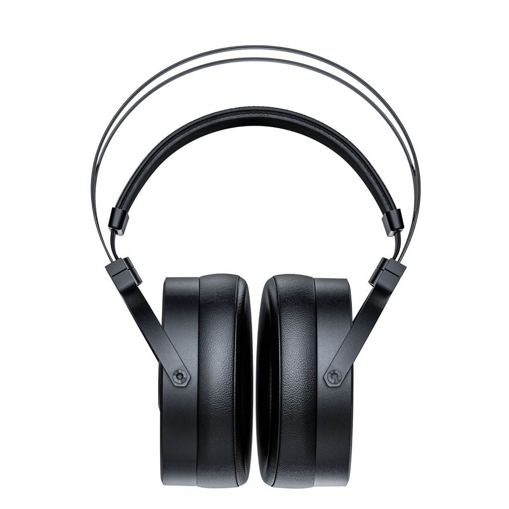 FiiO FT5 — over-ear abierto con driver planar magnético de 90 mm · 36 Ω · 110 dB/Vrms (≈96 dB/mW) · 7–40 kHz · ≈456 g · cable 392 hilos OCC plateado 1,5 m con plugs intercambiables (3,5 / 4,4 mm) + adaptadores 6,35 mm y XLR-4.