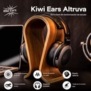 Kiwi Ears Altruva — over-ear abierto con driver dinámico de 50 mm, 32 Ω, 98 dB ±3 dB, 20–40 kHz, cable 3 m con plug 3,5 mm + adaptador 6,35 mm.