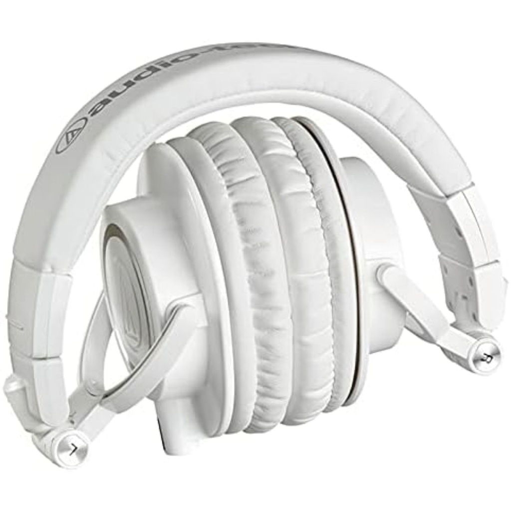 Audio-Technica ATH-M50xWH – audífonos de estudio blancos