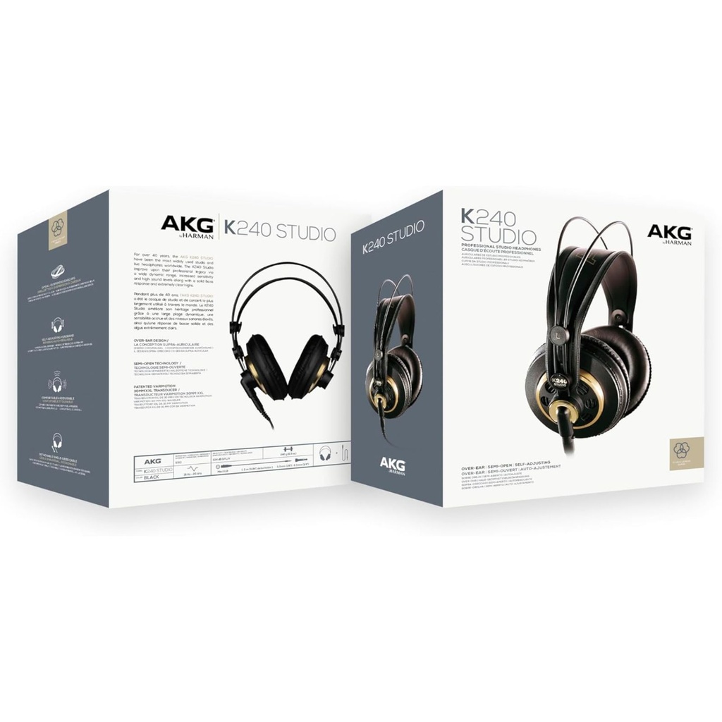 AKG K92 – audífonos cerrados de estudio (40 mm)