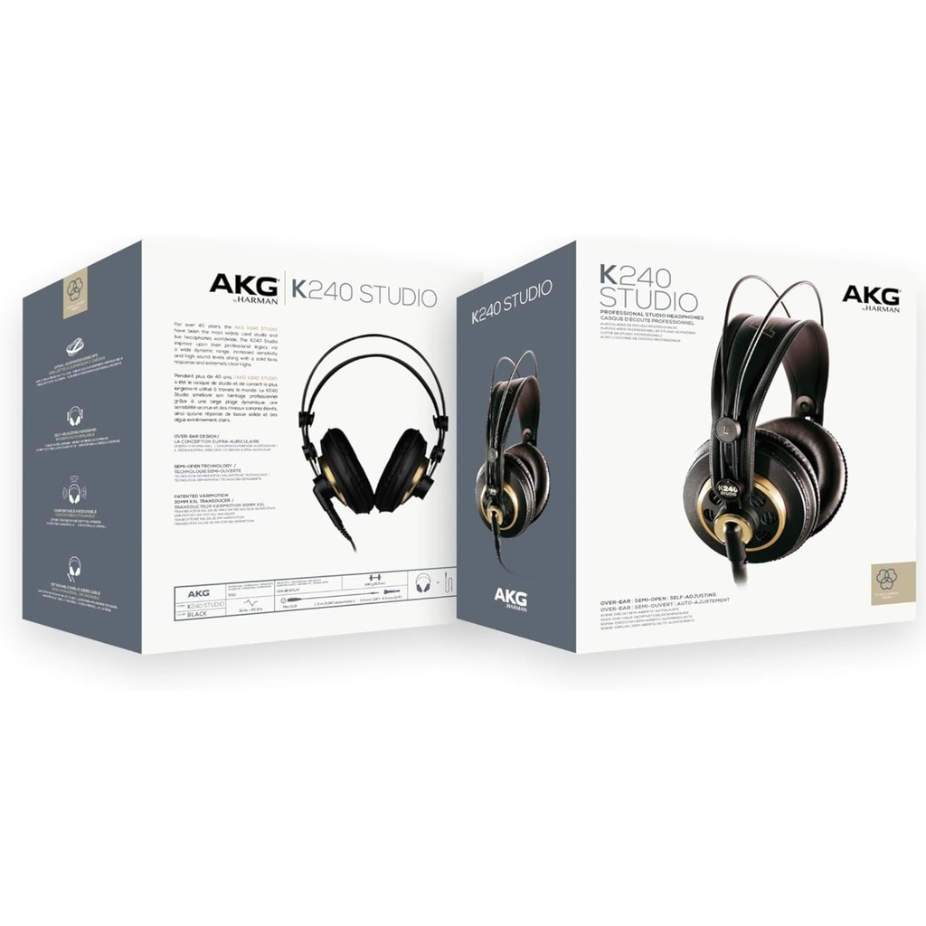 AKG K240 Studio – audífonos semiabiertos de estudio