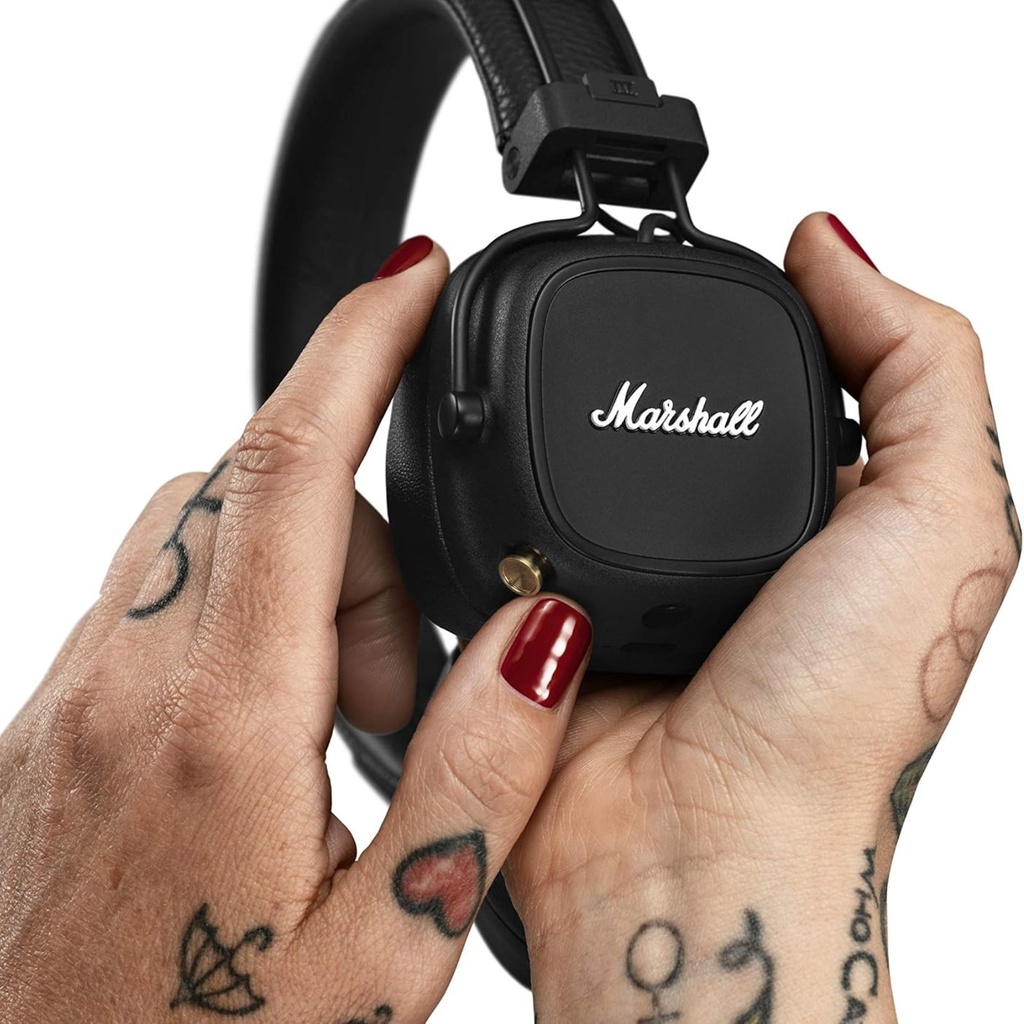 Marshall Major IV – audífonos Bluetooth on-ear (80+ h)