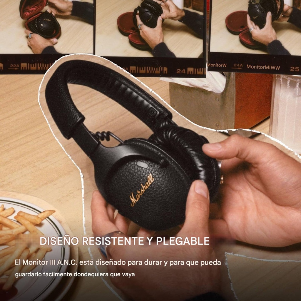 Marshall Monitor III A.N.C. – audífonos ANC Bluetooth (70 h)