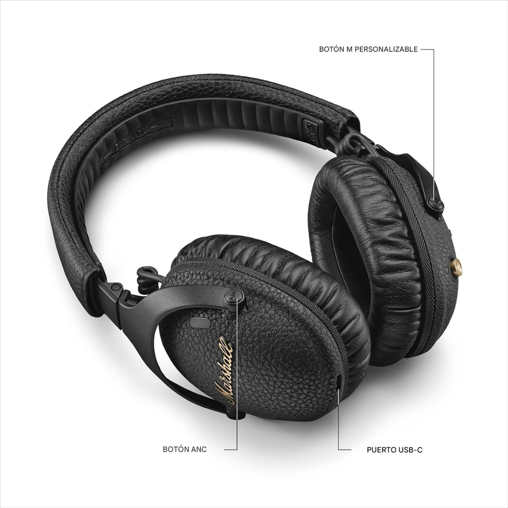 Marshall Monitor III A.N.C. – audífonos ANC Bluetooth (70 h)