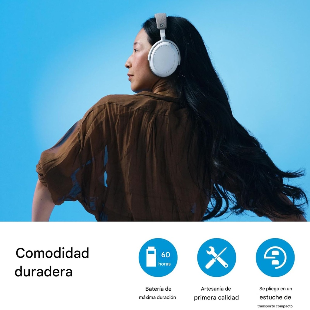 Sennheiser MOMENTUM 4 – audífonos ANC (60 h)