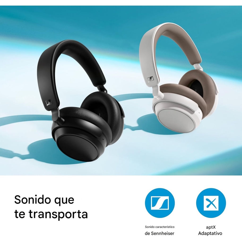 Sennheiser ACCENTUM Plus – audífonos ANC (50 h)