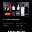 ATK Mercury I eSports Wireless Tri-mode Headset – Model: ATK M1