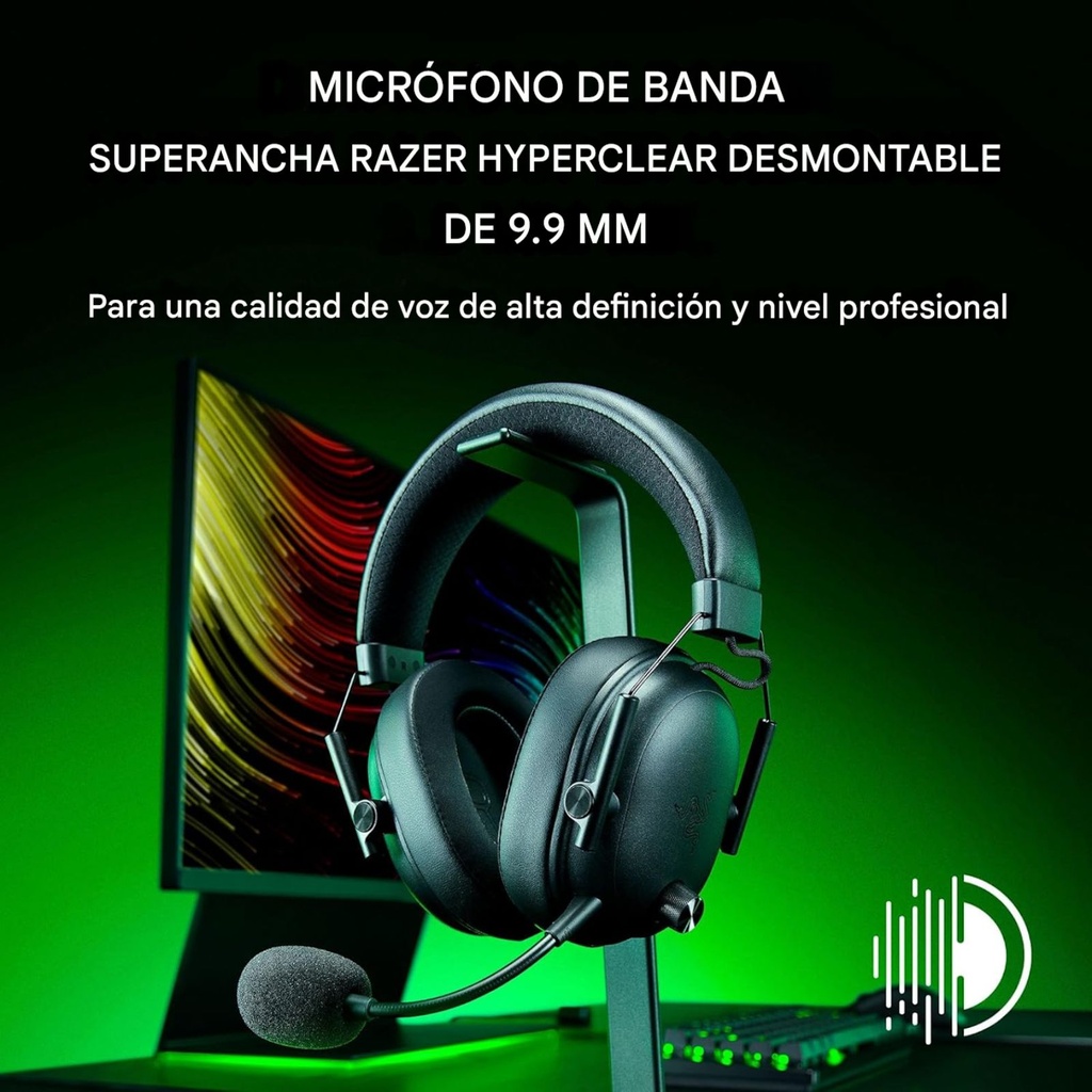 Razer BlackShark V3 – headset inalámbrico (70 h)