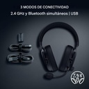 Razer BlackShark V3 – headset inalámbrico (70 h)