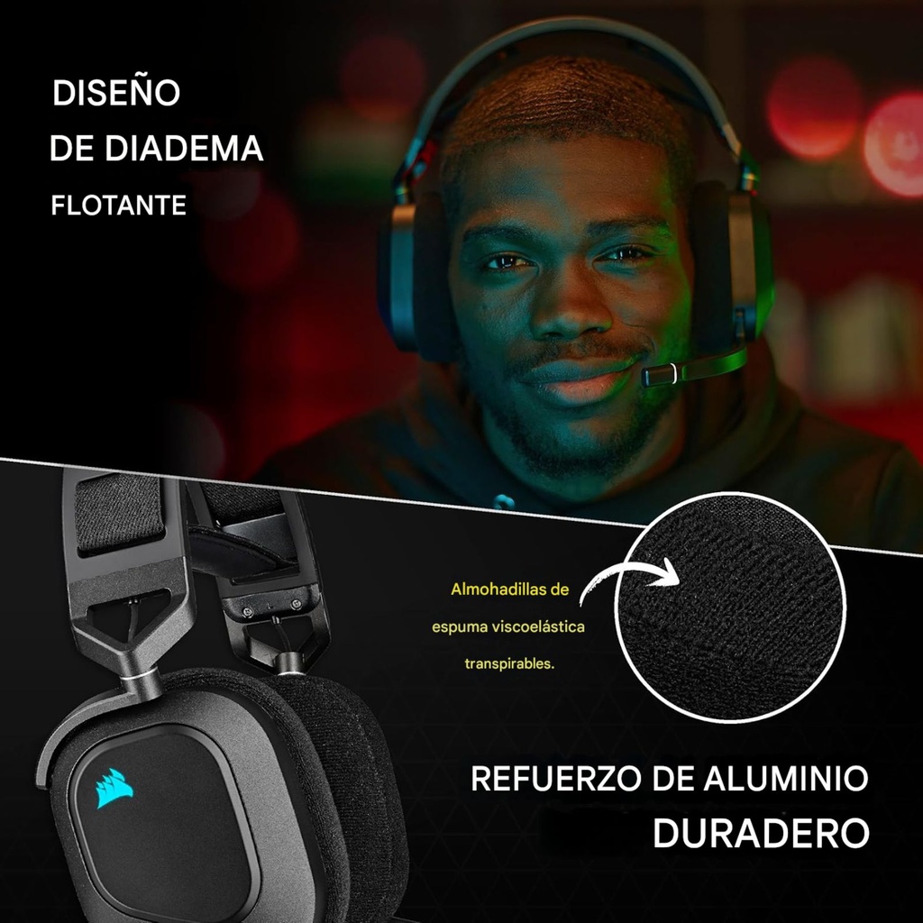 Corsair HS80 RGB Wireless