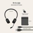 Jabra Evolve 65 TE (Third Edition) – Wireless Headset Stereo