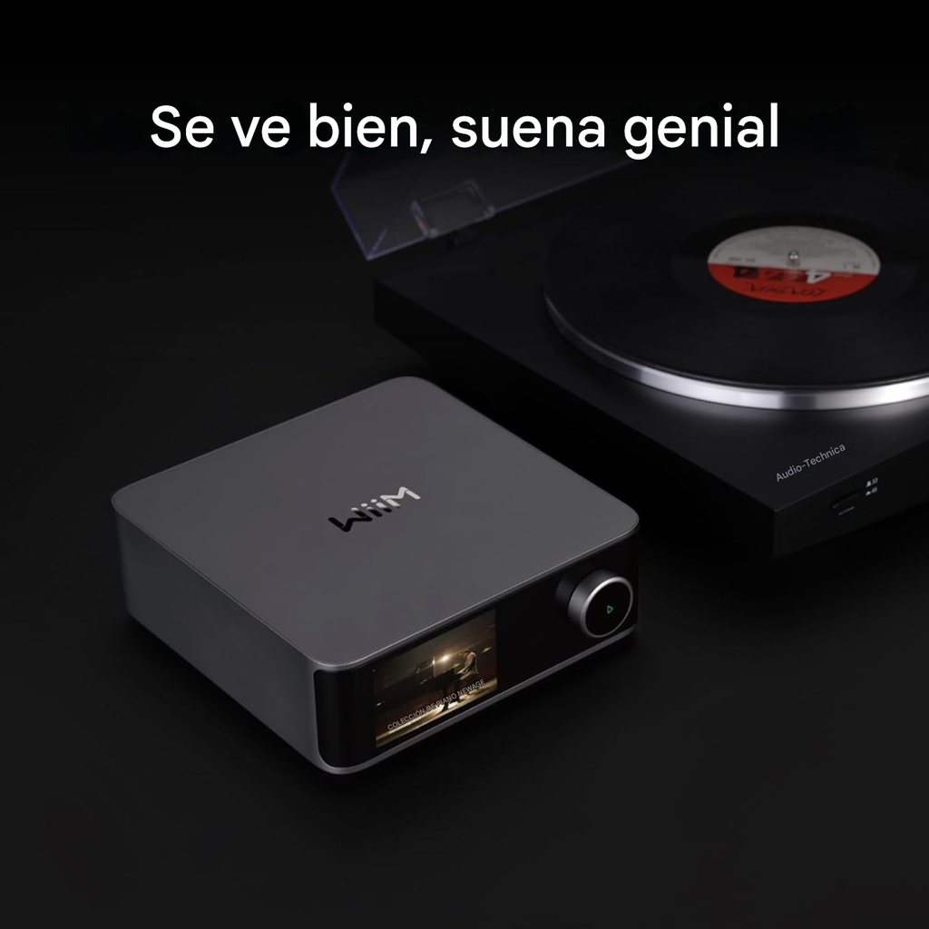 WiiM Ultra: Streamer DAC Preamplificador Hi-Res | DAC ES9038Q2M | Fono y HDMI ARC