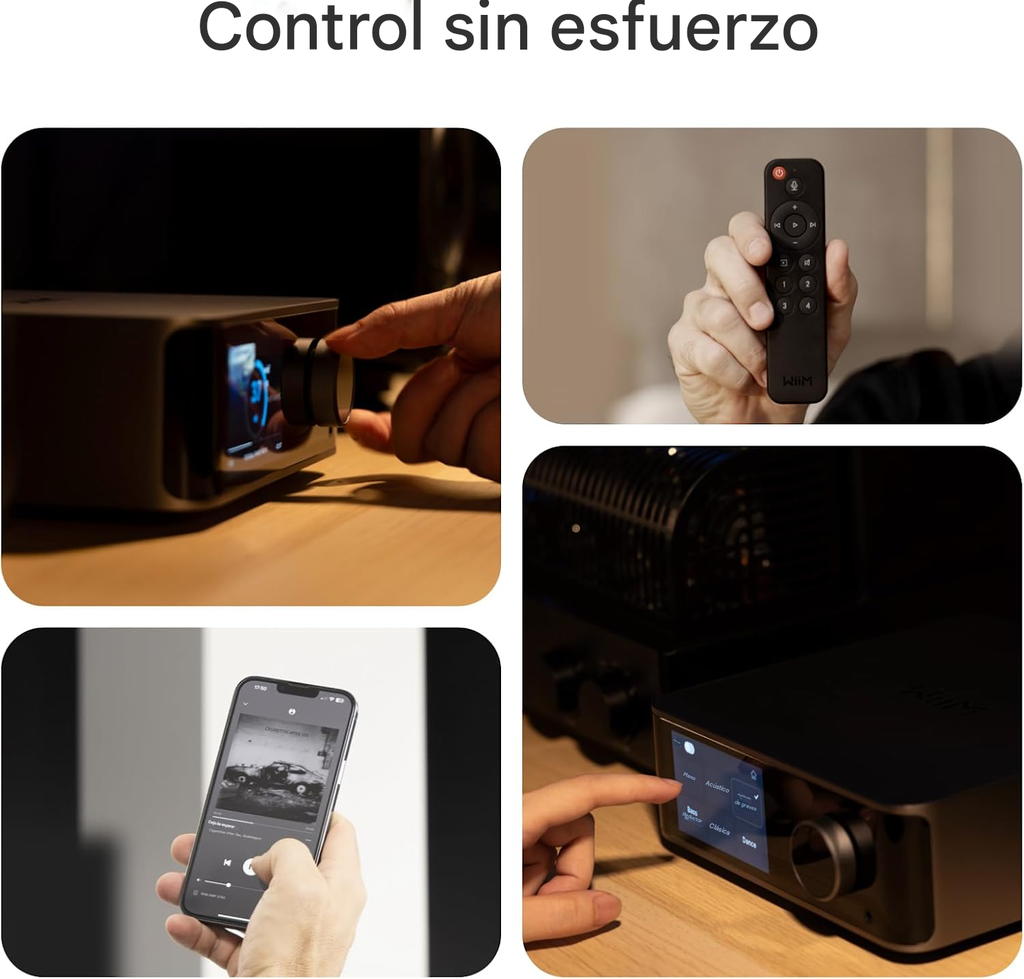 WiiM Ultra: Streamer DAC Preamplificador Hi-Res | DAC ES9038Q2M | Fono y HDMI ARC
