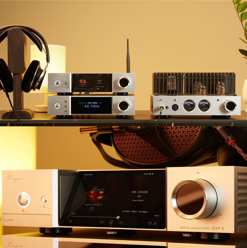 Cayin iDAP-8: Transporte de Audio Digital Puro | Streamer de Red Hi-Fi | Salida I2S HDMI