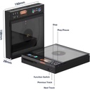 SHANLING EC Zero T: Reproductor de CD de Escritorio | Salida a Válvulas (Tubo 6N11) | DAC Hi-Res
