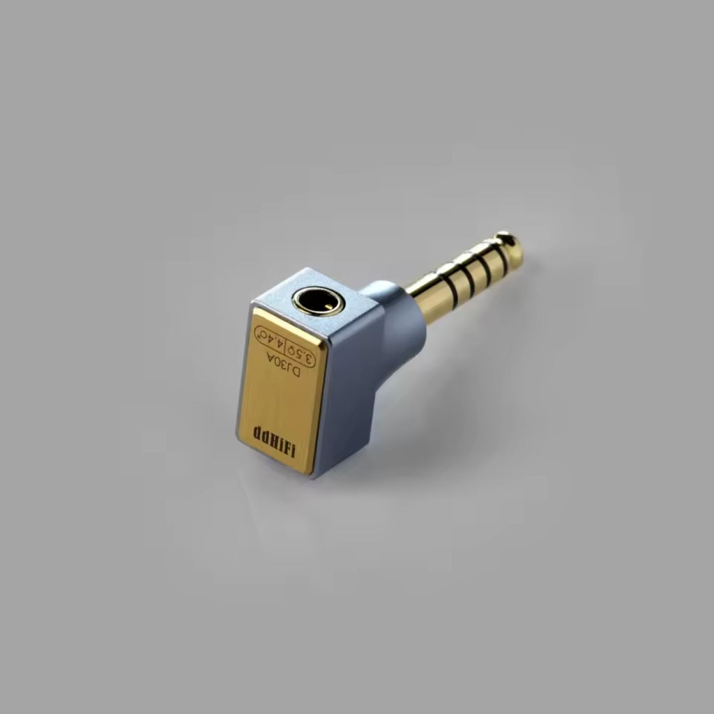 ddHiFi DJ30A (2021): Adaptador de 3.5mm a 4.4mm | Diseño Compacto en Aleación de Aluminio