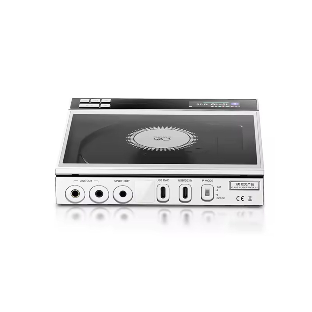 SHANLING EC Zero AKM: Reproductor de CD de Escritorio | DAC AK4493SEQ | Sonido Hi-Res Velvet Sound
