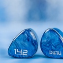 DUNU DN-142: Monitor Intraural Tríbrido | 7 Controladores (1DD+4BA+2Planar) | Sistema Q-Lock Mini | Audio Hi-Res