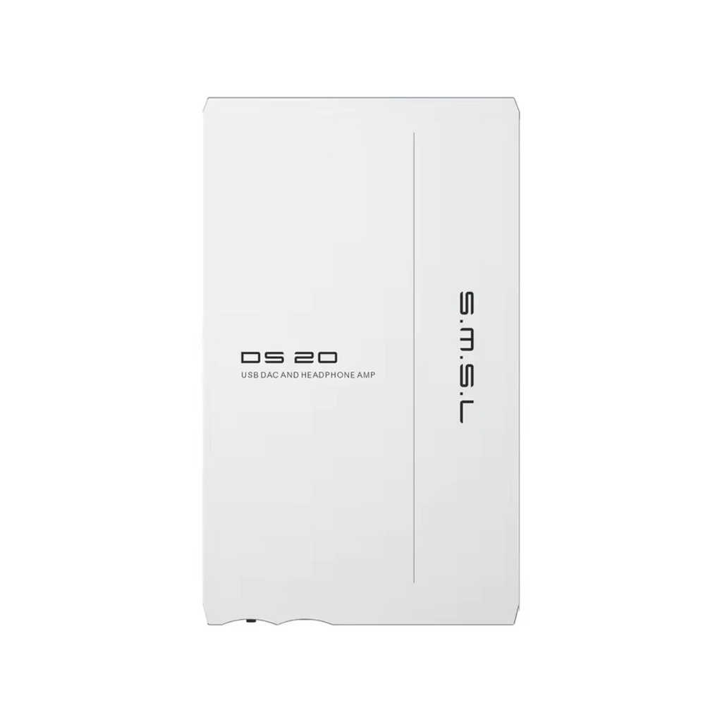 S.M.S.L DS20: DAC y Amplificador de Auriculares Portátil | 4x CS43131 | Balanceado PLFC | Soporte MQA y DSD256