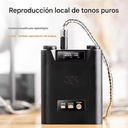 SHANLING H5: DAC/Amp Portátil y Reproductor Hi-Res | Doble DAC AK4493SEQ | Salida Balanceada 4.4mm | Control vía App