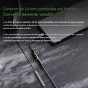 FiiO JadeAudio JIEZI: Mini DAC y Amplificador Portátil | DSP Profesional | 10-band PEQ | PCM 32bit/384kHz & DSD256