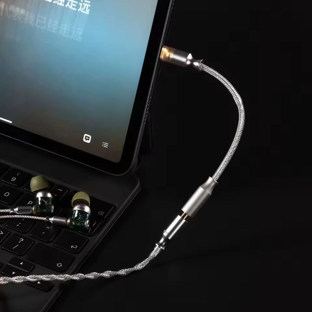 ddHiFi TC35CM2 (Gen 2): Adaptador DAC USB-C a 3.5mm | Cuerpo Unibody de Aluminio | Chip ALC5686 | Audio 32-bit/384kHz | Soldadura de Plata