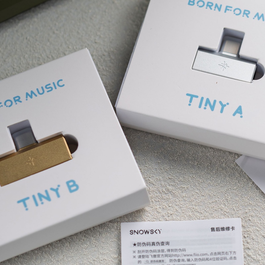 FiiO Snowsky Tiny (KA10): Dongle DAC/AMP Ultra Compacto | Diseño Retro | Chip CS43131 | Audio Hi-Res 32-bit/384kHz | DSD256